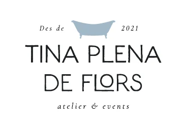 Tina plena de flors Logo