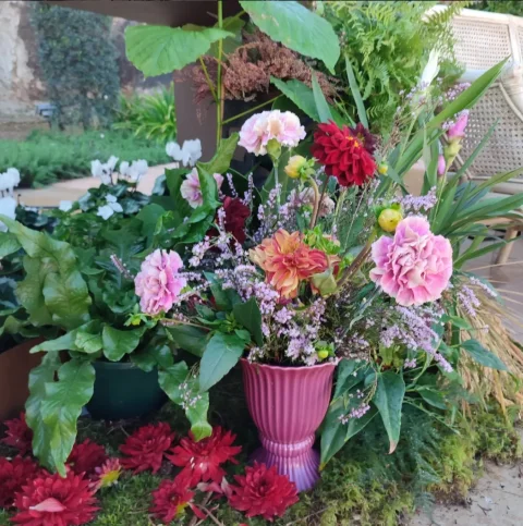 Centro de mesa para boda