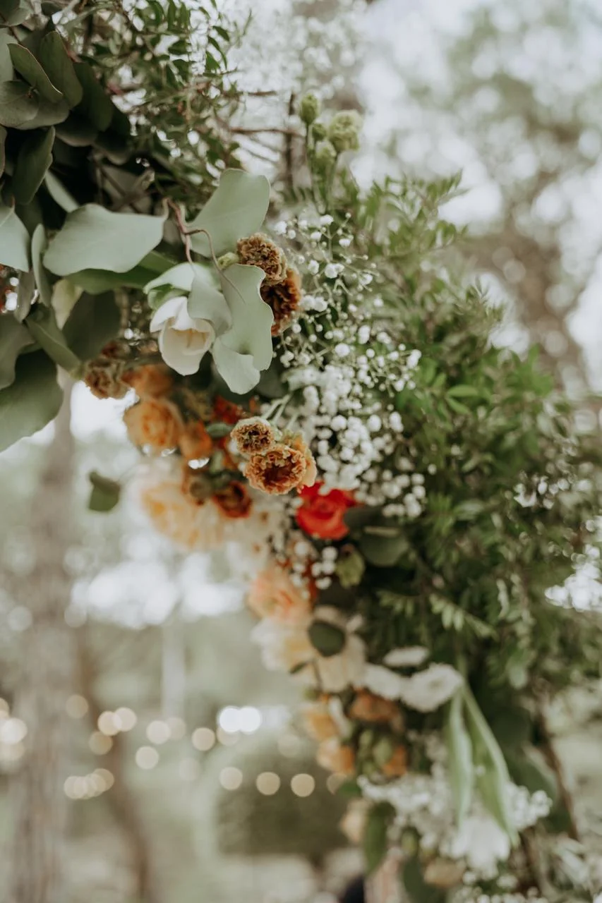 Decoracion floral exterior